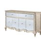 Esteban Mirrored and Champagne Finish Sideboard Server
