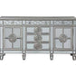 Varian Mirrored and Platinum Finish Sideboard Server