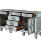 Varian Mirrored and Platinum Finish Sideboard Server
