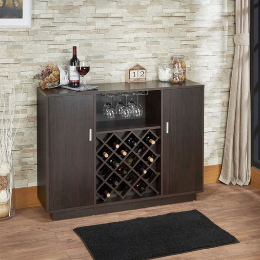 Hazen Omega Expresso Wine Storage Sideboard Server