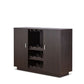 Hazen Expresso Finish Wine Storage Sideboard Server
