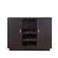 Hazen Expresso Finish Wine Storage Sideboard Server