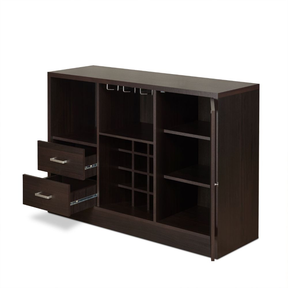 Hazen Open Expresso Wine Storage Sideboard Server