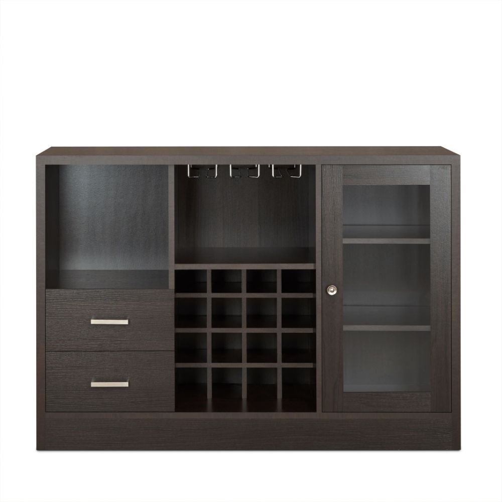 Hazen Open Expresso Wine Storage Sideboard Server