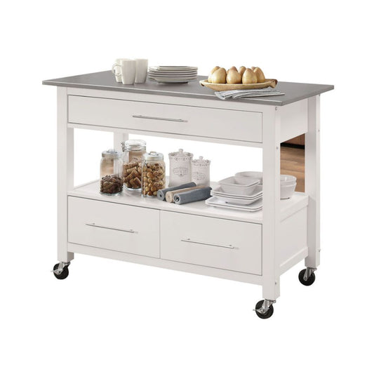 Ottawa Stainless Steel Top Kitchen Cart