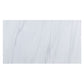 Darwid Expresso Finish and White Marble Kitchen Island